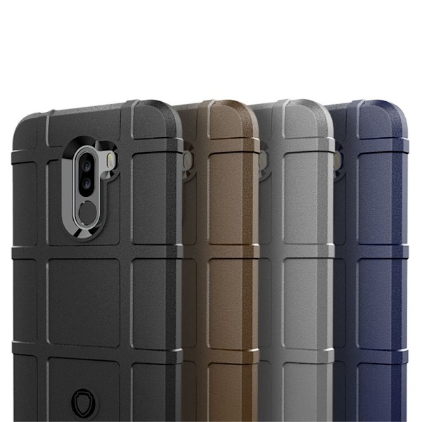 Rugged Shield Suojakotelo Xiaomi Pocophone F1 - Musta Black