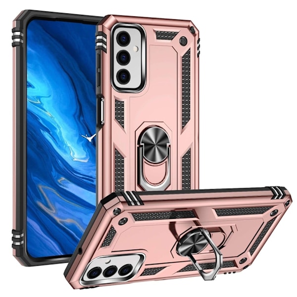 Bofink Combat Samsung Galaxy M23 Etui - Rødguld Pink