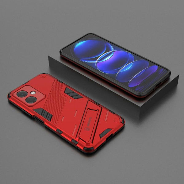 Iskunkestävä hybridikotelo Xiaomi Redmi Note 12 - Punainen Red