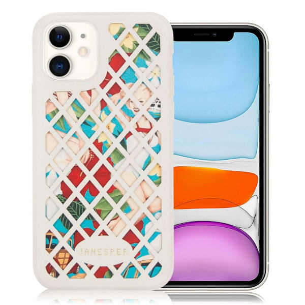 Janesper Lilith iPhone 11 cover - Hvid White