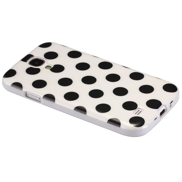 Polka Prikker (Hvid) Samsung Galaxy S4 Cover White