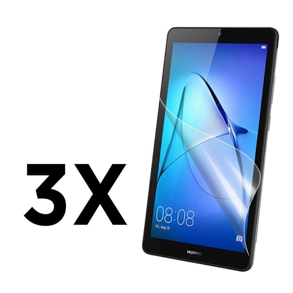Huawei MediaPad T3 7 suojakalvo näytölle 3kpl Transparent