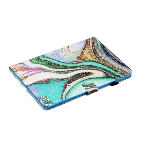 Lenovo Tab M10 FHD Plus vibrant pattern leather case - Glittery Multicolor