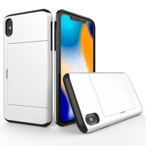 iPhone Xs Max hybrid etui - Hvid White