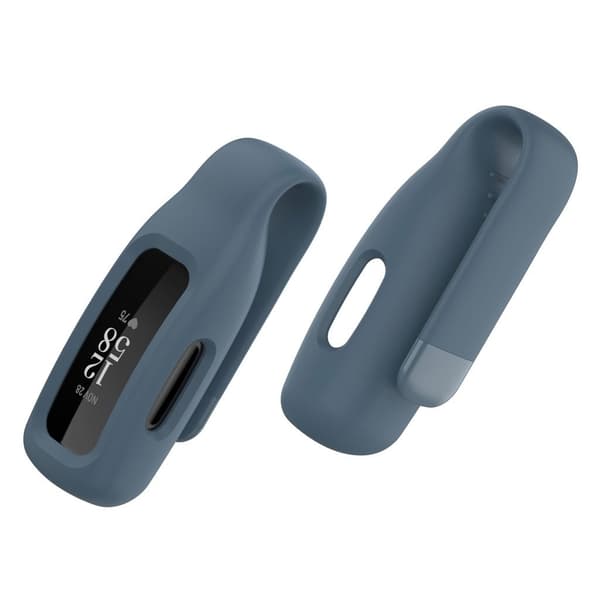 Silikoni clip solki suojus Fitbit Ace 3 / Inspire 2 - Sininen Blue