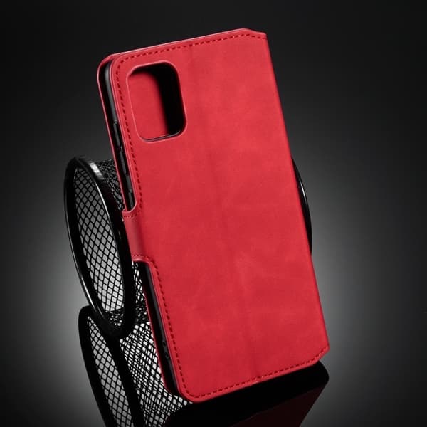 DG.MING Samsung Galaxy A71 5G Retro kotelot - Punainen Red