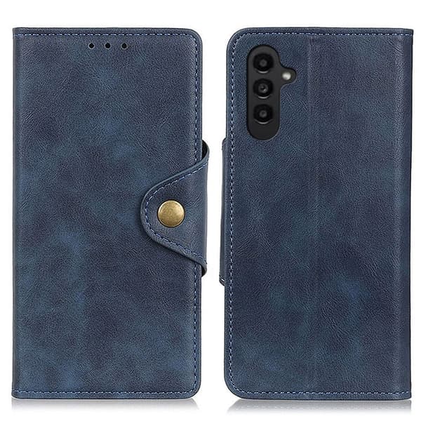 Alpha Samsung Galaxy A14 Läppäkotelo - Sininen Blue