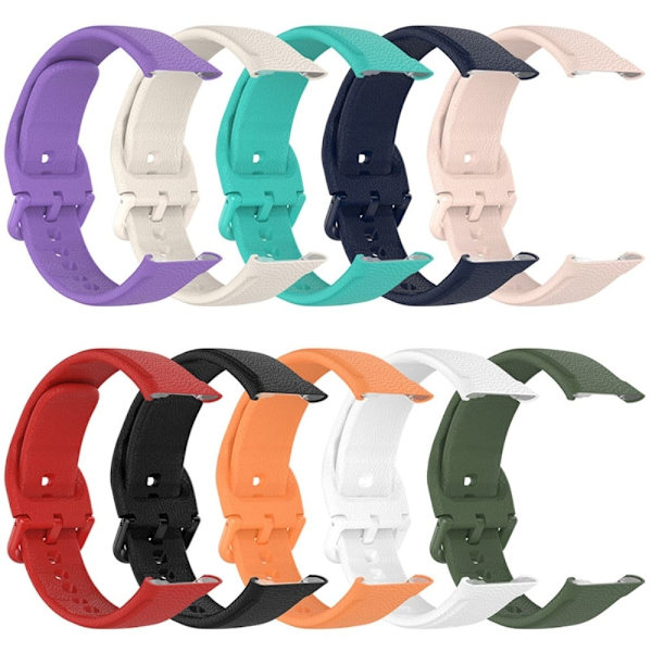 Oppo Watch Free klockarmband i texturerat silikon - Blå Blå