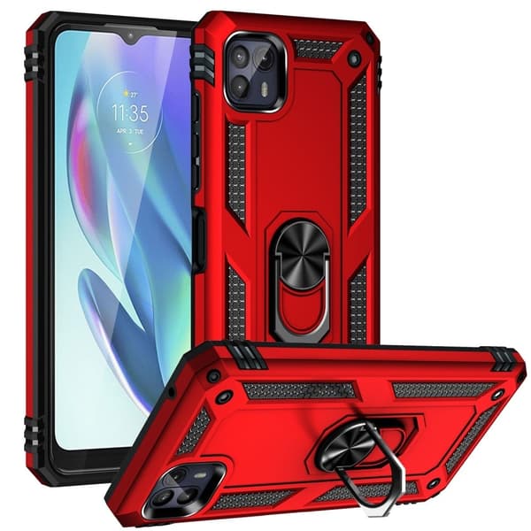 Bofink Combat Motorola Moto G50 5G Etui - Rød Red