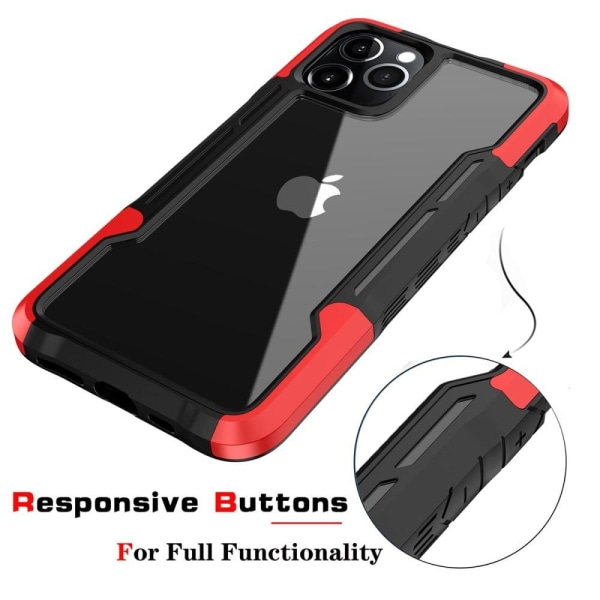 Shockproof Protection Suojakuori For iPhone 13 Pro Max - Musta / Multicolor