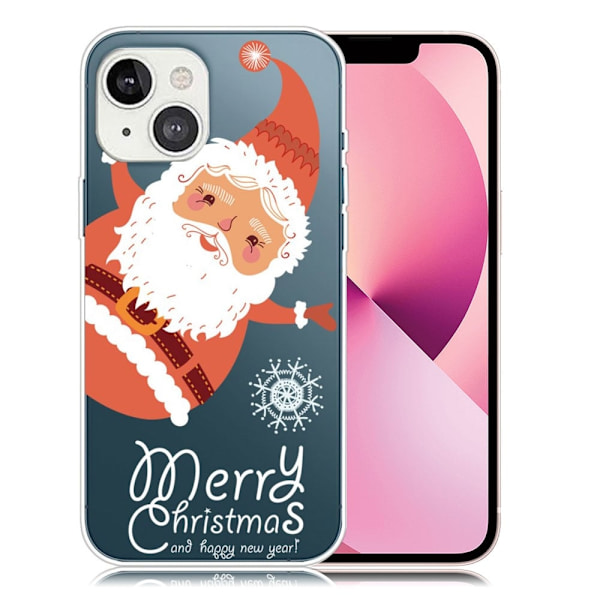Julfodral till iPhone 13 Mini - Tomte multifärg