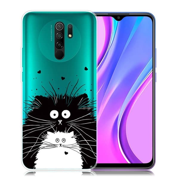 Deco Xiaomi Redmi 9 Etui - To Katter Black