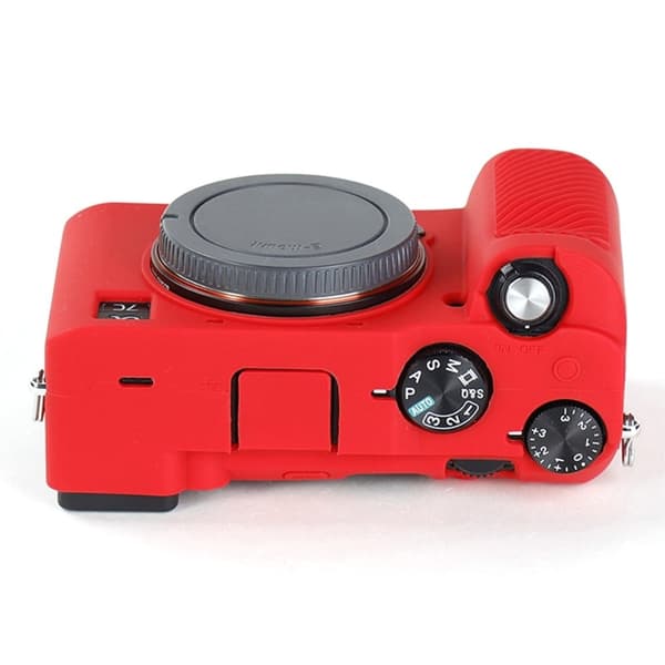 Sony A7C silikondeksel - Rød Red