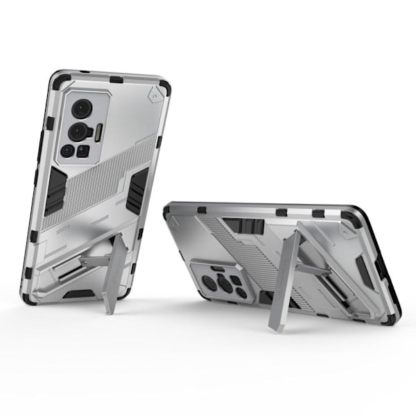 Stødsikker Hybrid Cover med A Moderne Touch til Vivo X70 Pro - Hvid White