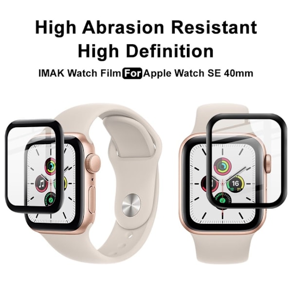 IMAK Apple Watch SE 2022 (44mm) HD screen protector Transparent