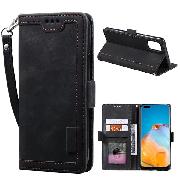 Surburbian Huawei P40 Pro flip etui - Sort Black