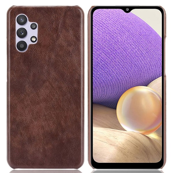 Croco Samsung Galaxy A32 kotelot - Ruskea Brown