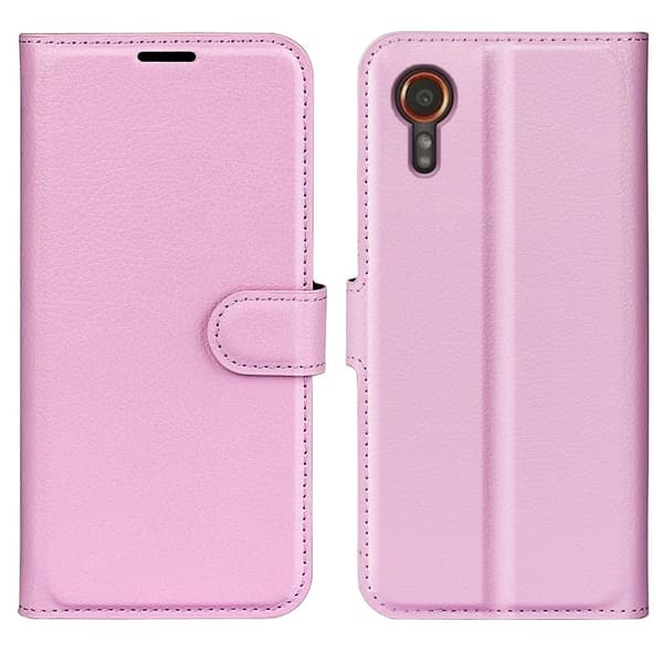 Classic Samsung Galaxy Xcover 7 flip etui - Rosa Pink