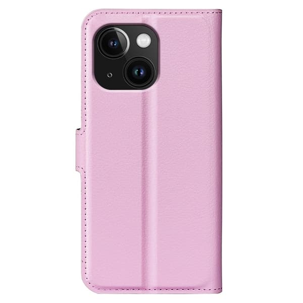 Classic iPhone 15 Plus Flippetui - Rosa Pink