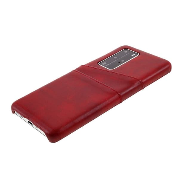Dual Card kuoret - Huawei P40 Pro - Punainen Red