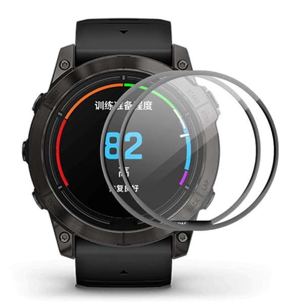 2Pcs HAT PRINCE Garmin Epix Pro (Gen 2) 47mm screen protector Transparent