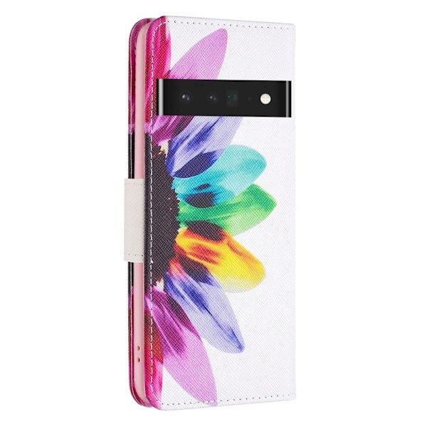 Wonderland Google Pixel 7 Pro flip-etui - Solsikke Multicolor