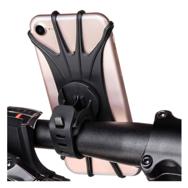 Universal bicycle bike holder for 4-6.0 inch Smartphone Black