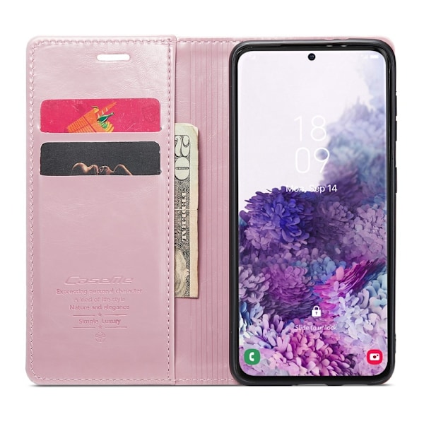 CaseMe Samsung Galaxy S20 Smooth Etui - Lyserød Pink