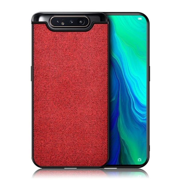 Berlin Samsung Galaxy A80 kuoret - Kaikki kangas / punainen Red