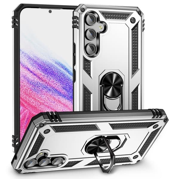 Bofink Combat Samsung Galaxy A54 skal - Silver/Grå Silvergrå