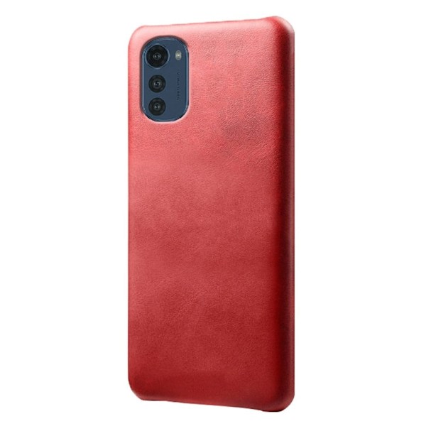 Croco Motorola Moto E32 kotelot - Punainen Red