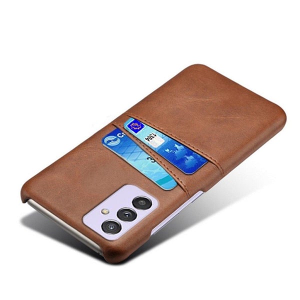 Dual Card Samsung Galaxy Quantum 2 / Samsung Galaxy A82 5G cover - Brun Brown