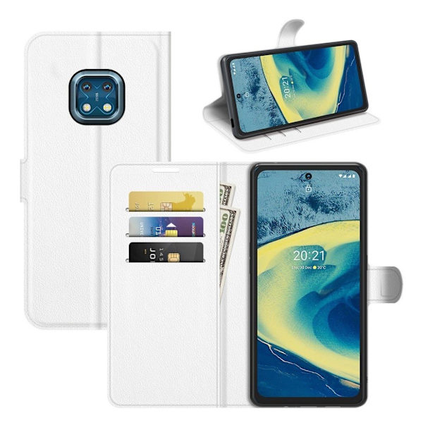 Classic Nokia XR20 Flip Etui - Hvid White