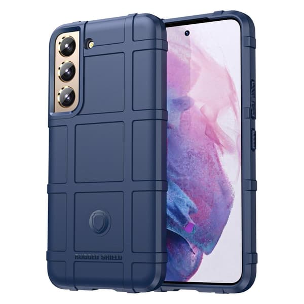 Rugged Shield Samsung Galaxy S22 Plus skal - Blå Blå