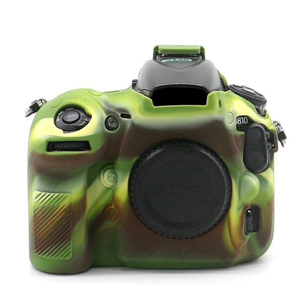 Nikon D810 silikoneovertræk - Camouflage Green
