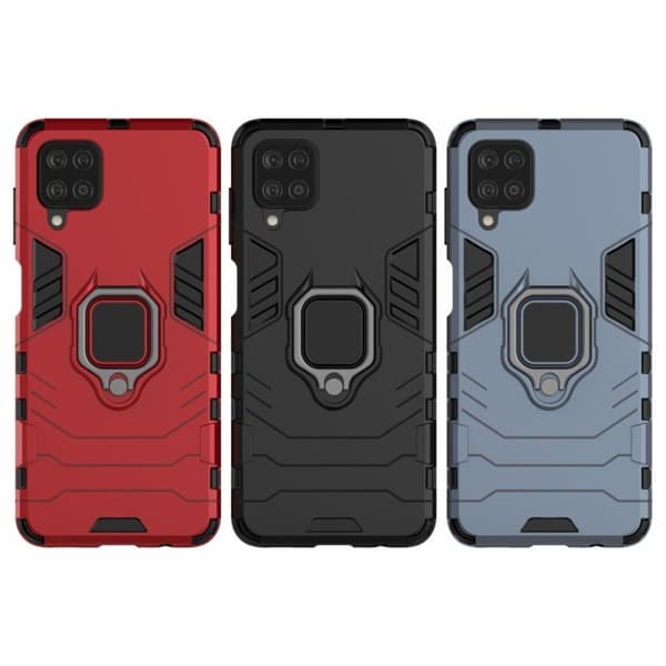 Ring Guard - Samsung Galaxy M12 - Punainen Red