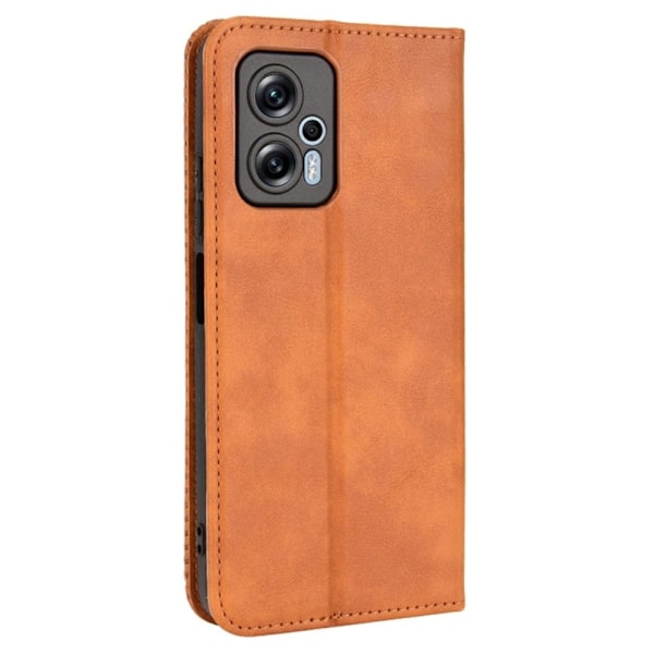Bofink Vintage Xiaomi Poco X4 Gt / 11t Pro Plus / 11t Pro Læder Etui - Brun Brown