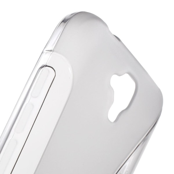 Lagerlöf S-form Flexibelt TPU-skal för Huawwei Y5 Y560 - Grå Silvergrå