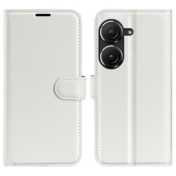 Klassisk ASUS Zenfone 9 Flip Etui - Hvid White