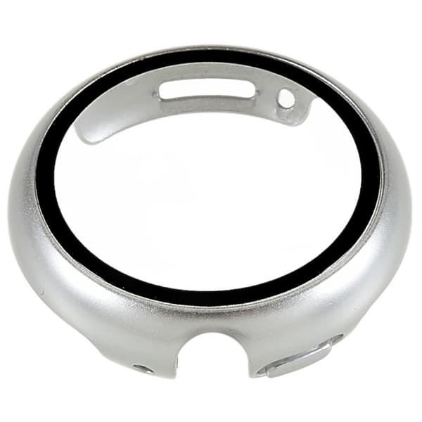 Google Pixel Watchin suojakuori karkaistulla lasilla - Hopea Silver grey