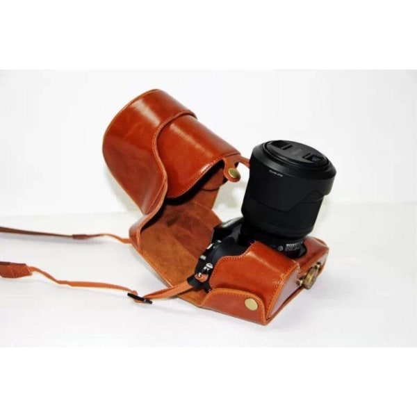 Sony Alpha a7R Snyggt kamera skydd - Ljus brun Brun