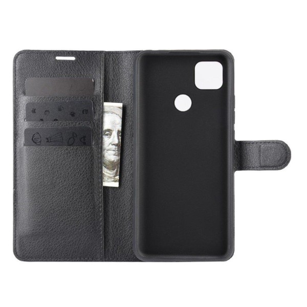 Classic Xiaomi Redmi 9C Flip etui - Sort Black