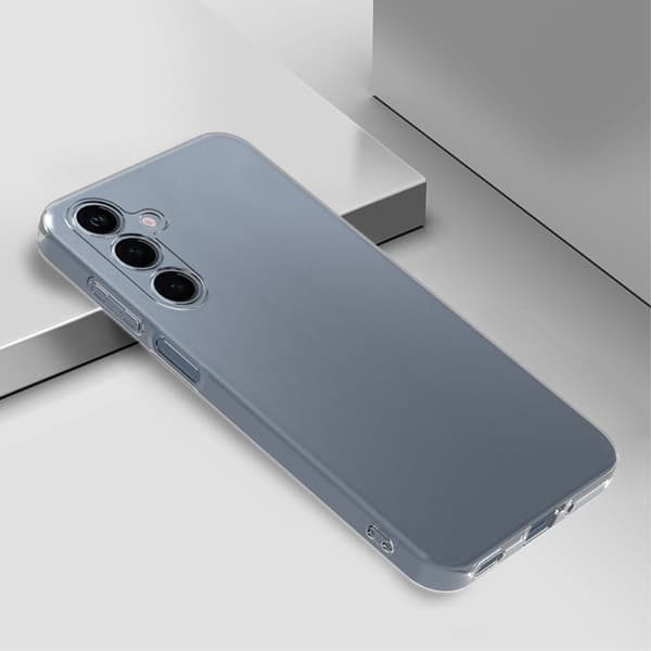Erittäin ohut läpinäkyvä kotelo Samsung Galaxy M35 Transparent