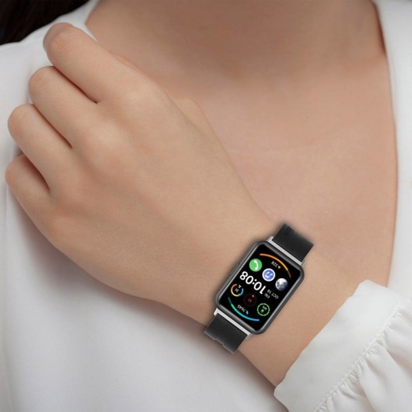 Huawei Watch Fit 2 silicone watch strap - Cyan Grön