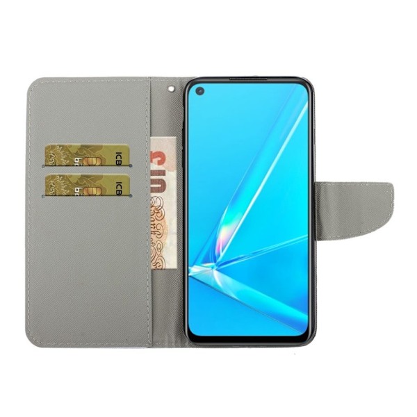 Wonderland Samsung Galaxy A52 5G flip kuoret - Mandala Multicolor