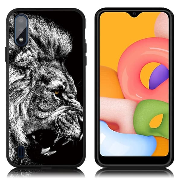 Imagine Samsung Galaxy A01 deksel - Løve Multicolor