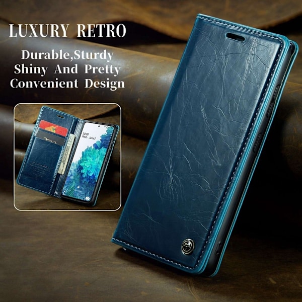 CaseMe Samsung Galaxy S20 FE 2022 / S20 Fe / S20 Fe 5g Smooth Etui - Blå Blue
