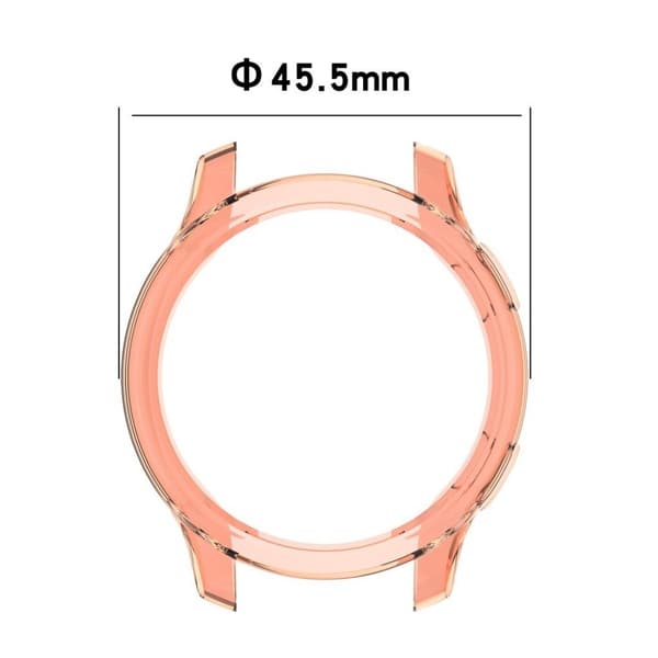 Garmin Venu hållbart fodral - Transparent Orange Orange