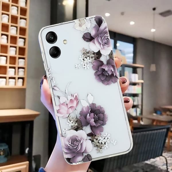 Deco Samsung Galaxy A05 kotelot - Pioni Purple