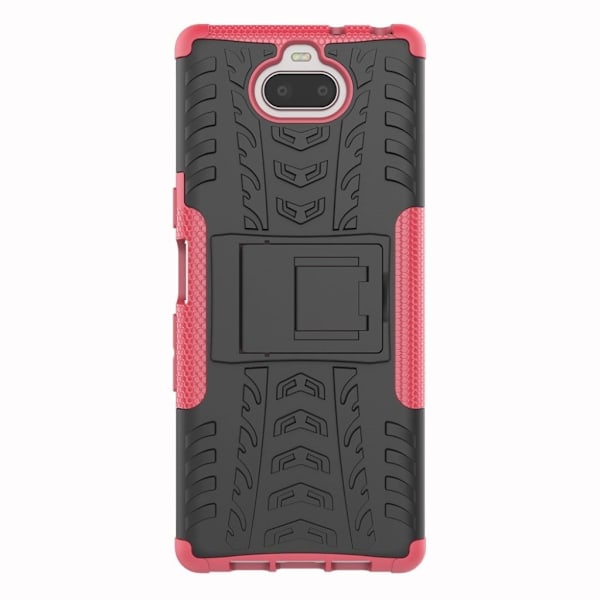 Sony Xperia 10 halkfritt hybridfodral - Ros Rosa